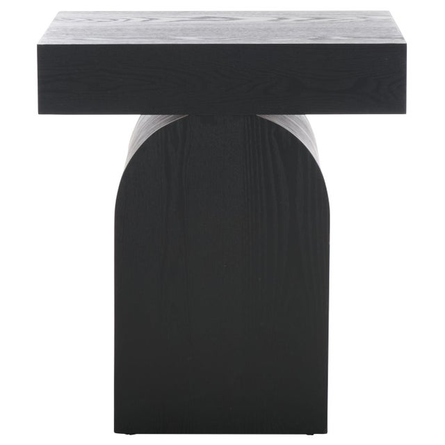 Black Baraki End Table in Black For Sale - Image 8 of 8