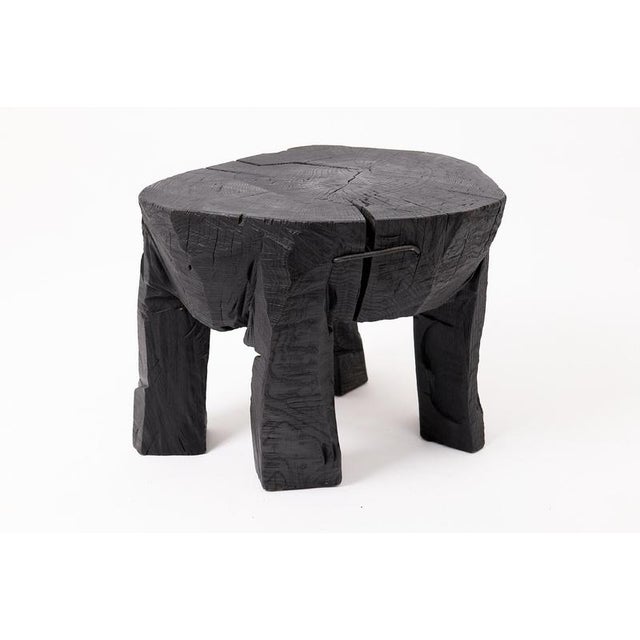 Sculptural Side Table by Logniture For Sale - Image 13 of 18