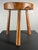 Mid-Century Modern Mid-Century French Brutalist Rustic Tripod Farmhouse Stool, 1950s For Sale - Image 3 of 17