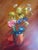 An authentic mid-century oil painting on canvas by listed artist Georges de Marco, featuring a vibrant and elegant floral...