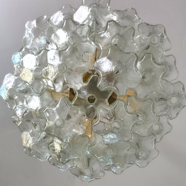 Mid-Century Murano Glass Pagode Chandelier from J. T. Kalmar, 1960s For Sale - Image 13 of 14