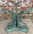 Vintage Regency Verdigris Koi Fish or Dolphin Patio Table and 4 Chairs For Sale In Kansas City - Image 6 of 18
