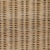 2020s Matthew Izzo Home Giselle Flared and Scallope Rattan One Drawer Side Table With Glass Top and Brass Knob For Sale - Image 5 of 6
