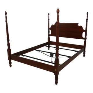 Statton Queen Size New Market Cherry Bed For Sale