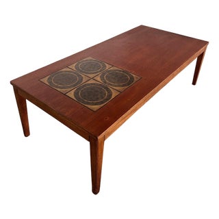 Vintage Danish Teak Coffee Table For Sale