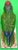Traditional Lejeune Hand Painted Chrome Plated Parrot Car Mascot For Sale - Image 3 of 5
