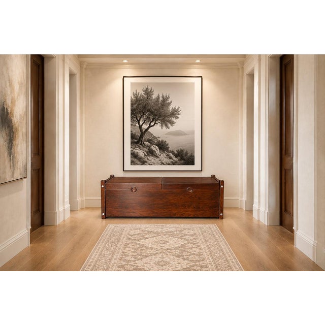 Brazilian Rosewood “Sabará” Trunk by Sergio Rodrigues, Brazil, circa 1965 — Lot 1124 For Sale - Image 16 of 18