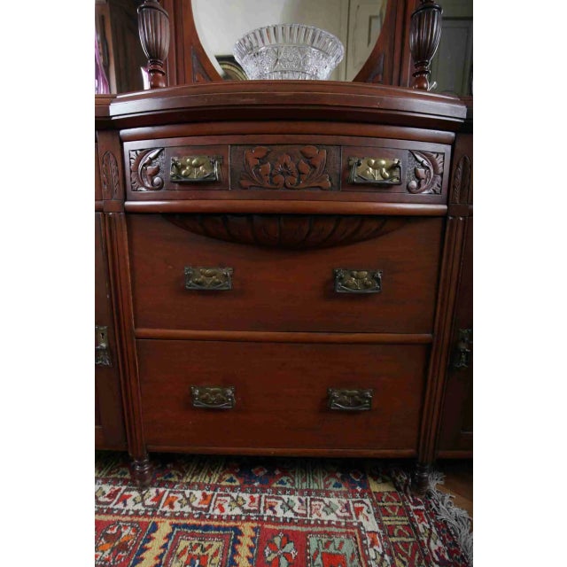 Art Deco Mirrored Chest of Drawers For Sale - Image 4 of 7