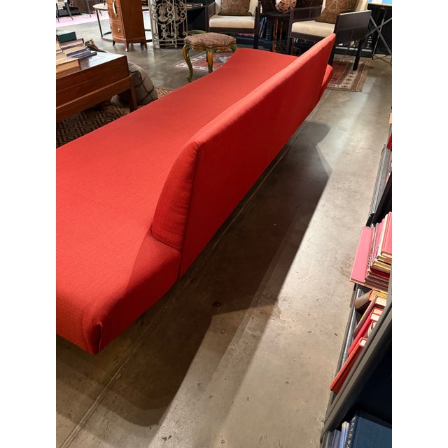 Mid-Century Modern Walnut Gondola Sofa For Sale In Atlanta - Image 6 of 10