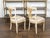 White Pair of English 1900s Neoclassical Style Painted and Gilt Chairs with Feathers For Sale - Image 8 of 11