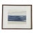 Contemporary Semi-Abstract​ Mixed Media Nautical Sailcloth Landscape​ - By JJ-Hogan | Gratitude Is Peace, Framed For Sale