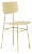Satin Gold Miami Chair by Nika Zupanc For Sale