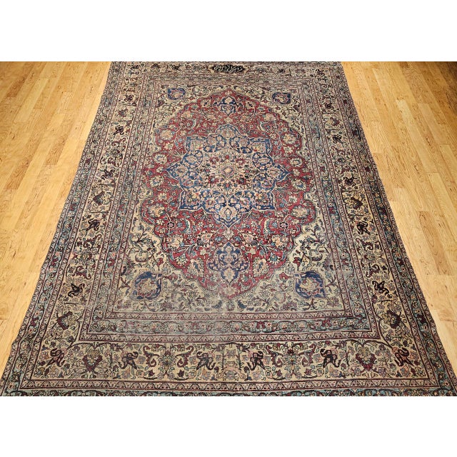 "A magnificent creation by the master weavers from the village of Lavar in Kerman Province from the 3rd/4th quarter of the...