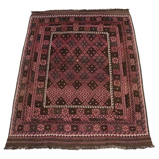 Afghan Kilim Rug, 1950s For Sale