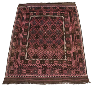 Afghan Kilim Rug, 1950s