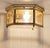 Metal Vintage Brass Ceiling Lamp with Tinted Glass Panes, 1990s For Sale - Image 7 of 7