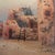 Rustic Vintage Southwestern Adobe Pueblo Oil Painting - Signed "Thomas" For Sale - Image 3 of 4