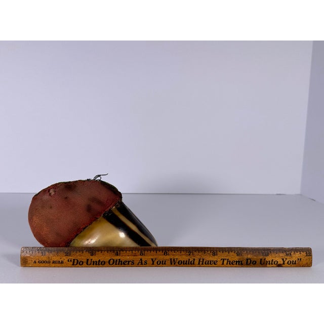 Victorian Taxidermy Bovine Hoof Pincushion For Sale - Image 9 of 9
