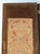 Antique Velvet, Tapestry and Nail Heads Three-Panel Folding Screen For Sale - Image 4 of 9