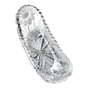 American Brilliant Cut Glass Ice Cream Dish