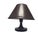 Purple Art Deco Bedside Lamp, Belgium, 1950s For Sale - Image 8 of 10