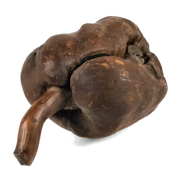 Rustic Vintage African Blackwood Root Bulb For Sale - Image 3 of 9