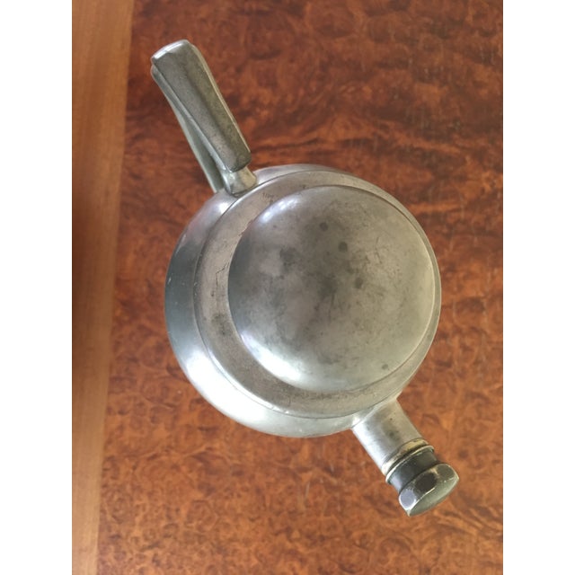 Early 20th Century Art Deco Pewter Cocktail Server For Sale - Image 5 of 5