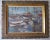 Wood Mid Century Painting Boats, Signed Nordi For Sale - Image 7 of 7
