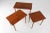 Wood Scandinavian Teak Nesting Tables, Denmark, 1960s, Set of 3 For Sale - Image 7 of 13