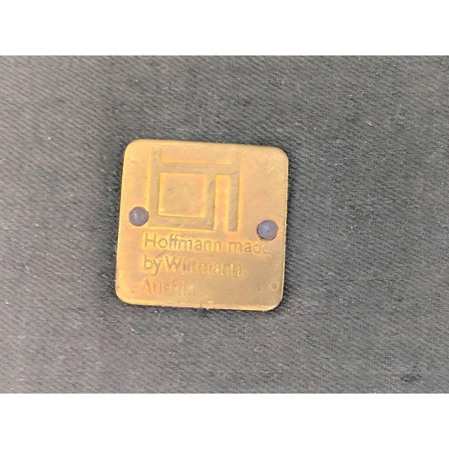 Kubus Club Chair in Leather by Josef Hoffmann for Wittmann For Sale - Image 11 of 12