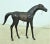 Vintage Leather Horse Equestrian Statue For Sale - Image 13 of 13