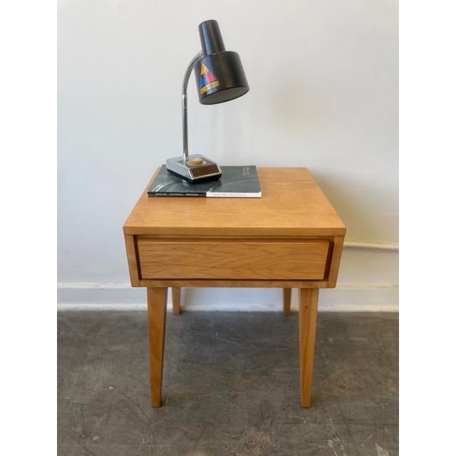 Conant Ball Single 1950's Nightstand by Leslie Diamond for Conant Ball, Attributed For Sale - Image 4 of 8