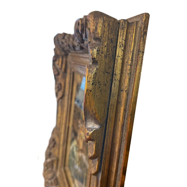 Wood Antique Oil Painting Inspired by the Original c.1869 French Masterpiece "Bashi Bazouk" by Jean-Léon Gerome For Sale - Image 7 of 7