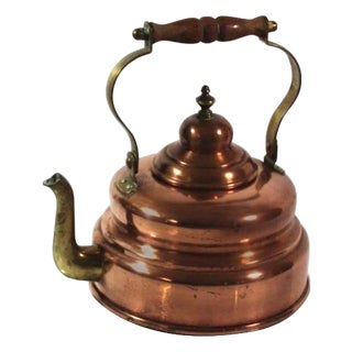 Vintage German Copper Kettle by SUS, 19th Century For Sale