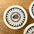 American Late 20th Century Native American Acoma Pottery Coasters, Set of 3 For Sale - Image 3 of 6