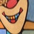 Wood Mid 20th Century Modern Colorful Cubist-Style Framed Painting With Smiling Clown “ Smile “ by Wrasky For Sale - Image 7 of 12