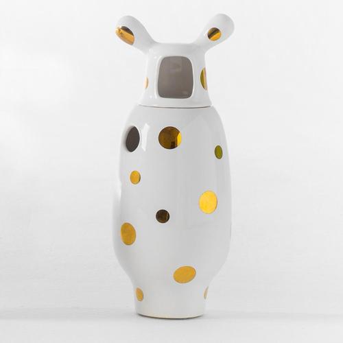 Ceramic Glazed Stoneware Showtime 10 Vase by Jaime Hayon for BD, Set of 5 For Sale - Image 7 of 18