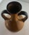 Mid 20th Century Large French Midcentury Terra Cotta or Ceramic Vase With Handles, Mustard Color For Sale - Image 5 of 8