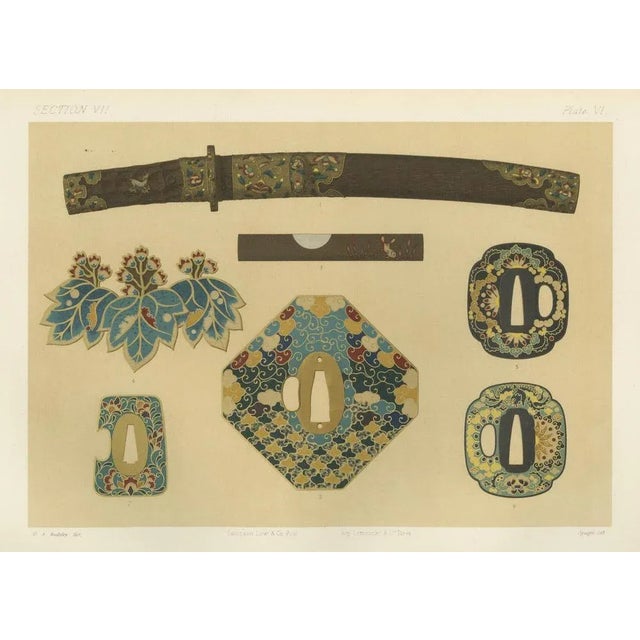 Late 19th Century Audsley, Japanese Sword Fittings and Ornaments, 1884, Paper For Sale - Image 5 of 6