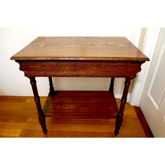 The beautiful details make this 19th century occasional table a standout. The design is 360 degrees with stylized touches...