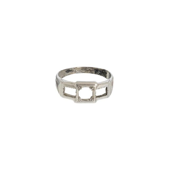 20th Century Platinum Ring For Sale - Image 6 of 6