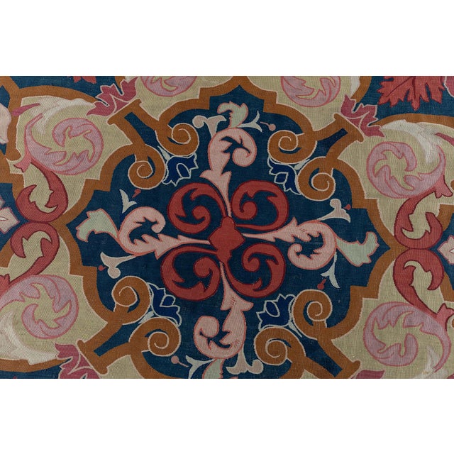 Baroque 19th Century French Aubusson Carpet with Baroque Revival Design 18'0" × 18'7" For Sale - Image 3 of 10