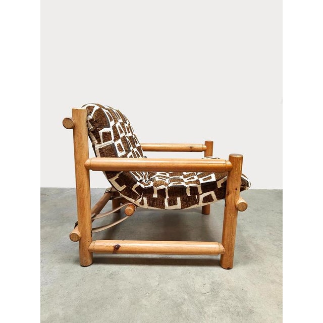 Take a seat in this rare Hameen Kalustaja lounge chair. Country of origin: Finland. Period: 1960-1970. The frame is made...