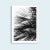 Contemporary Minimalist Palm Tree Art Print, Large Tropical Coastal Wall Art, Black and White 24 X 36" Photography Print, 'Palm Fronds' For Sale - Image 9 of 9