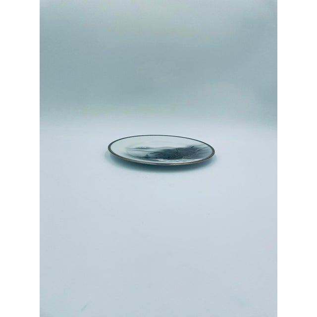 Japanese Decorative Plate from Kutania, 1958 For Sale - Image 3 of 9