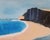 Blue Cliffside 4, Contemporary Seascape Landscape Oil Painting For Sale - Image 8 of 13