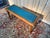 Art Deco Piano Bench in Stained Wood and Vinyl, 1930s For Sale - Image 4 of 7