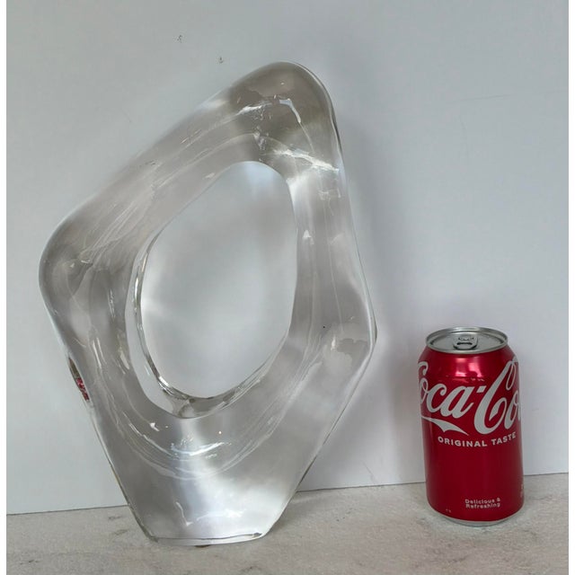 Stylish Revelation Abstract Modern Crystal Caver Sculpture , showroom floor sample