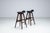 OD61 Bar Stools by Erik Buch for Oddense Mobler, Denmark, 1965, Set of 2 For Sale - Image 4 of 12