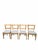 MCM Attributed Heywood-Wakefield Dining Chairs in Blonde Birch – Set of 4 For Sale - Image 10 of 10